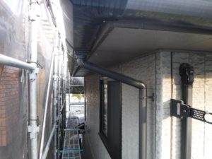 上段施工前